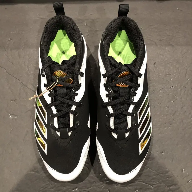 Adidas Icon 6 Bounce IronSkin Metal Baseball Cleats Size 10.5