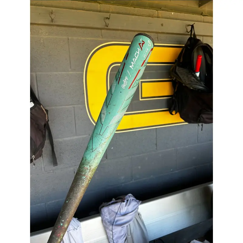 2024 Rawlings Mach AI Alloy BBCOR Certified Bat (-3) Alloy 30 oz 33" (Used)
