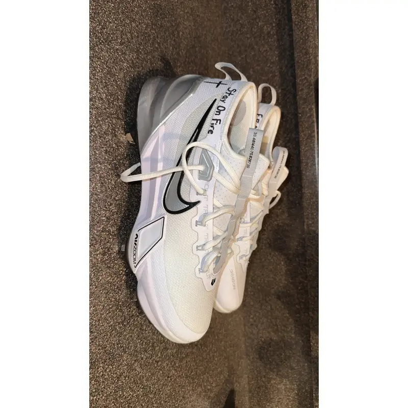 White Nike Force Zoom Trout 9 Elite New Sz 11