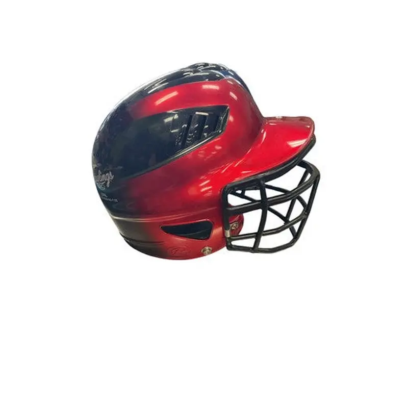 Rawlings (Used) Medium Red Batting Helmet