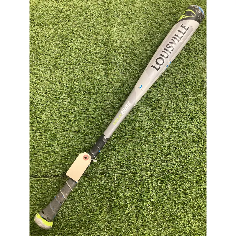 (Cracked)Used Louisville Slugger Solo 618 Bat USABat Certified (-11) Alloy 19 oz 30"