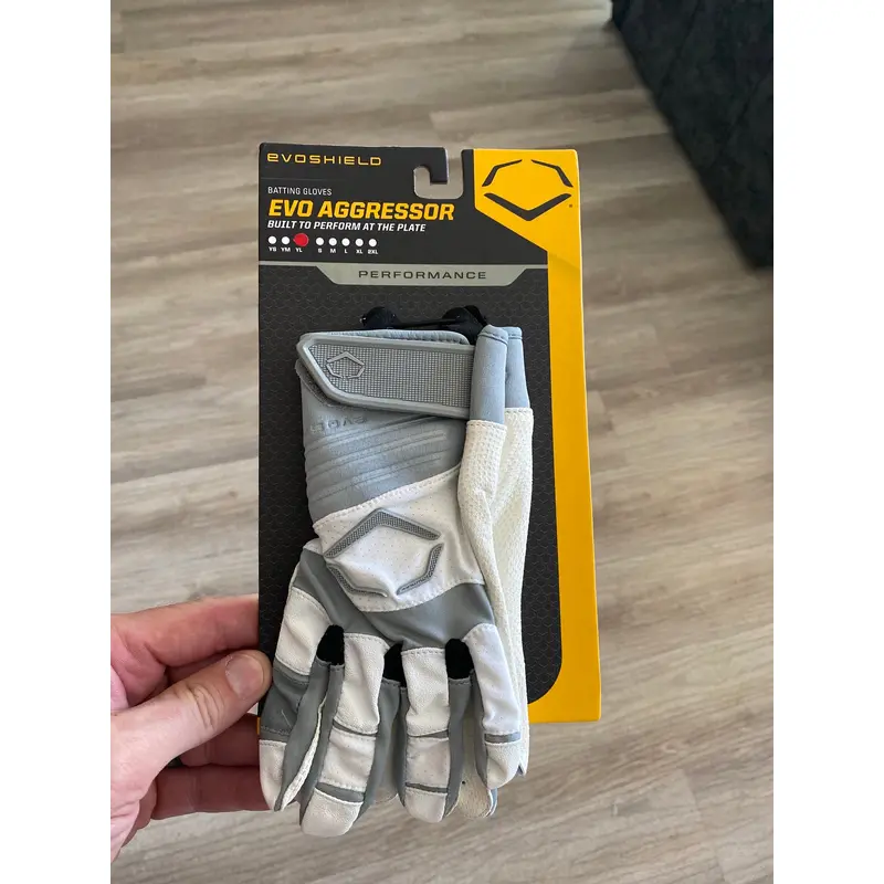 New Youth Large EvoShield Batting Gloves