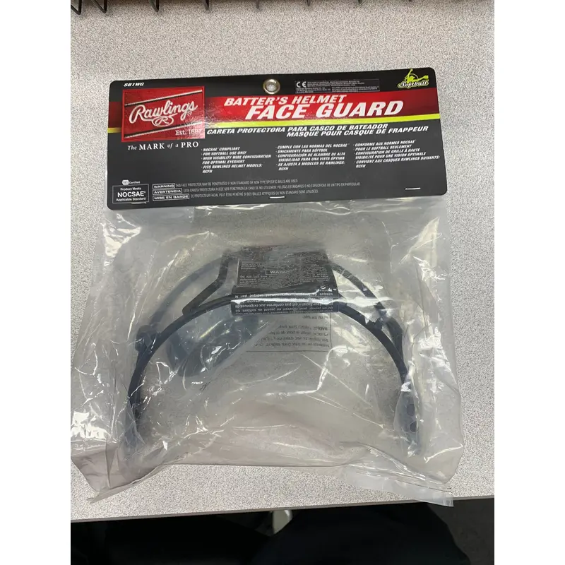 Rawlings Batting Helmet Face Guard