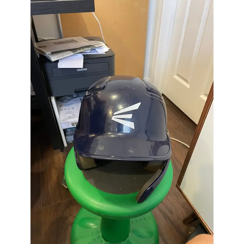 Used 7 1/4 Easton Alpha Batting Helmet w/ jaw guard