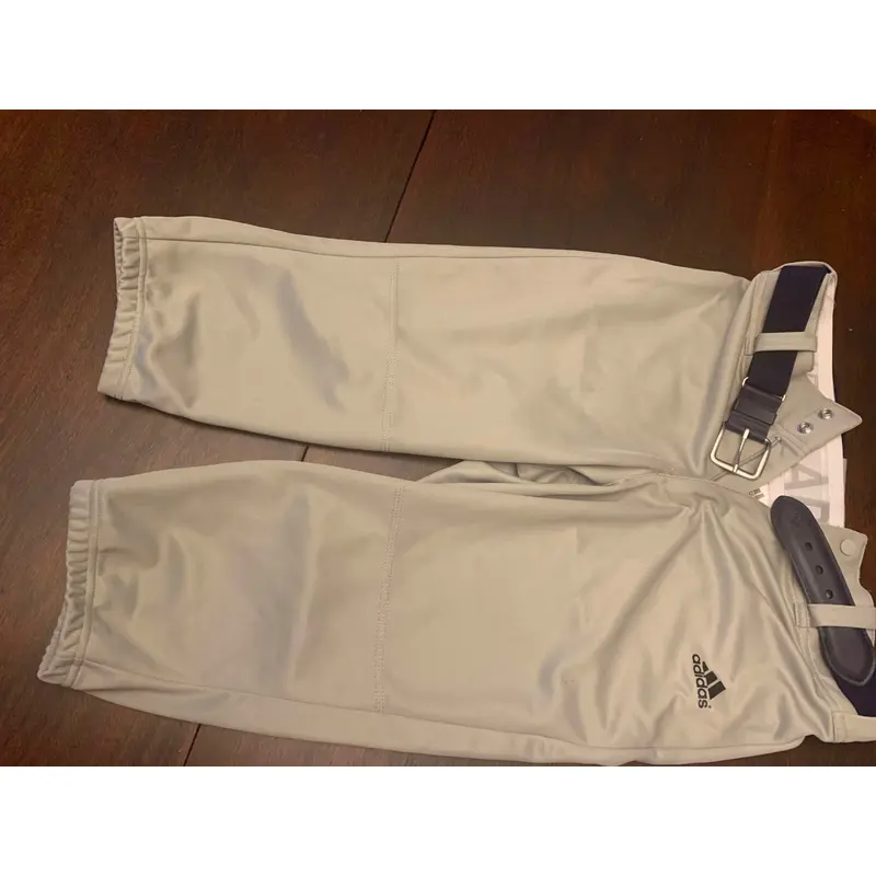 Gray Used Medium Adult Unisex Adidas Game Pants