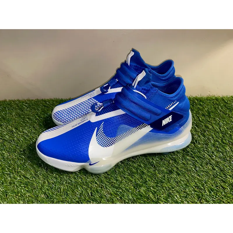 Mens Nike Force Zoom Mike Trout 7 Baseball Cleats Blue White DC9904-403 Size 11