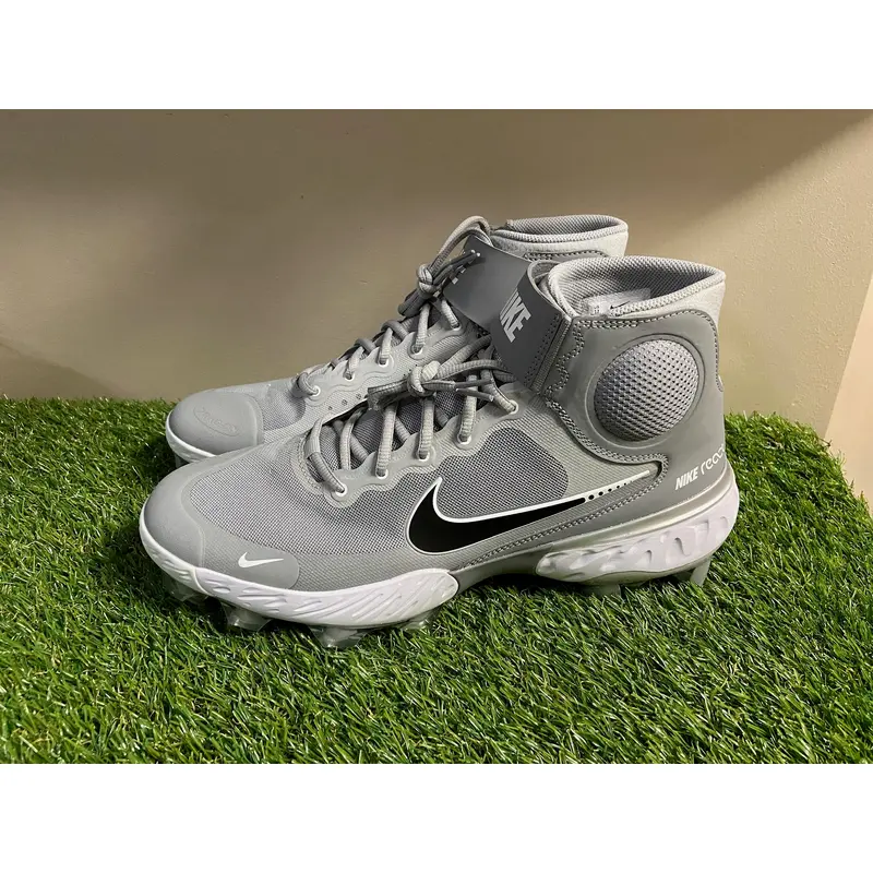 *SOLD* Nike React Alpha Huarache 3 High Top Mens Size 12 Baseball Cleats CZ4455-002