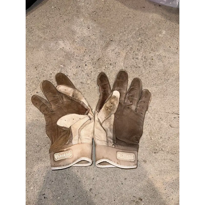 Used Large Franklin CFX PRO Batting Gloves