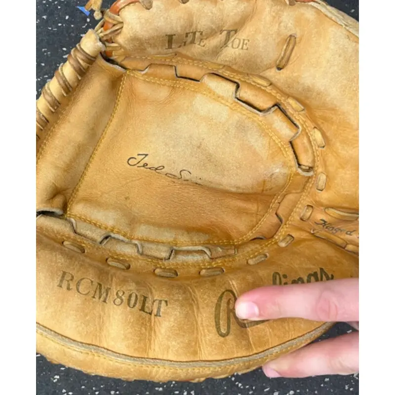 Rawlings Right Hand Throw Catcher's RCM 80LT Baseball Glove 32" (Used)