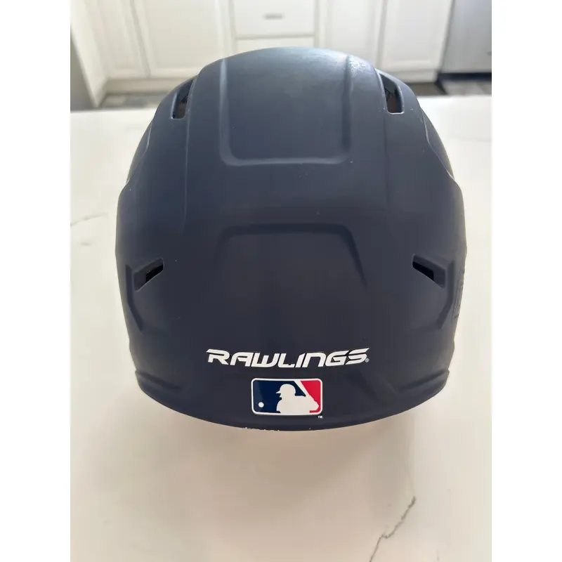 Used 6 3/8 - 7 1/8 Rawlings Mach Batting Helmet