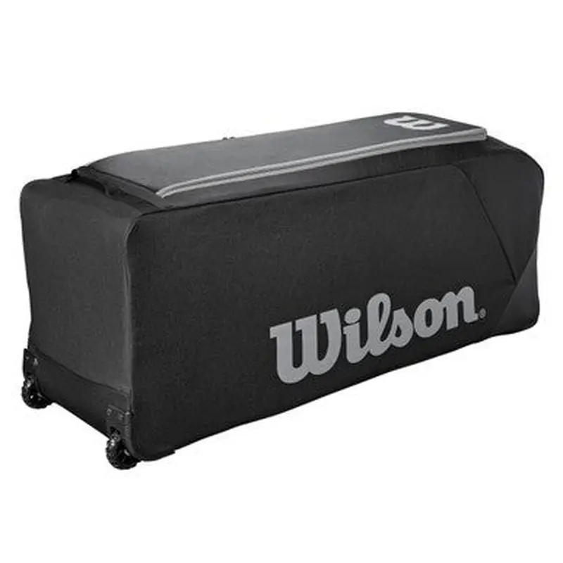 New WILSON TEAM GEAR WHEELED BAG BLACK 11506-WILWTA9710BL