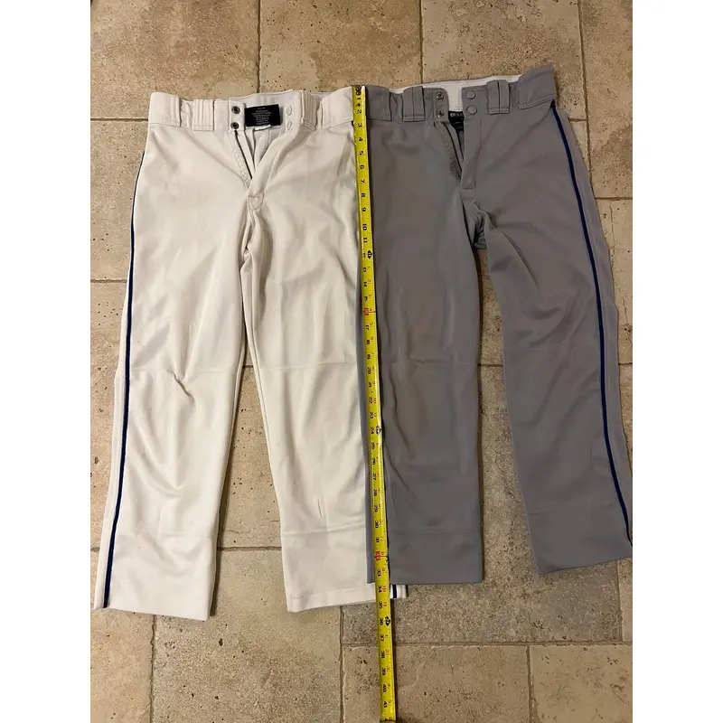 Holloway baseball practice pants Blue Pinstripe adult size small