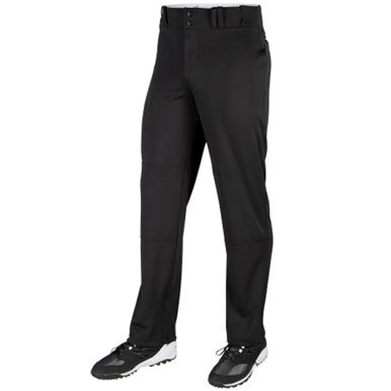 New CHAMPRO TRIPLE CROWN MANNY OPEN BOTTOM PANT BLACK YOUTH XL 11506-CHPBP9UYBXL
