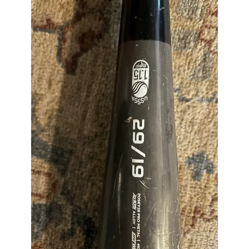 Used 2020 Marucci USSSA Certified (-10) 19 oz 29" Posey Pro Metal Bat