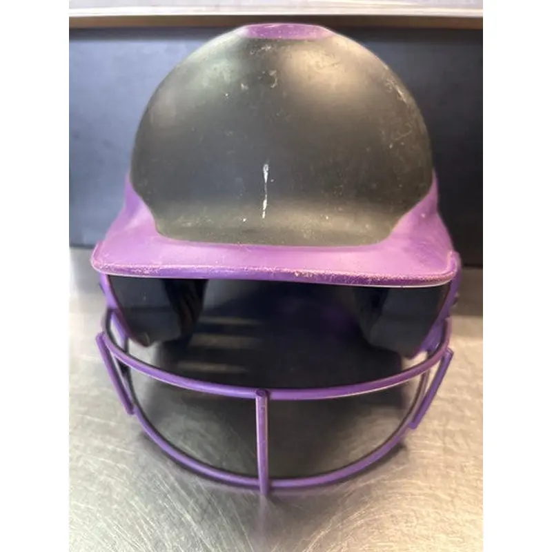 Used RIP-IT 45116-5 Batting Helmet w/Mask Purple MD 11868-S000063570