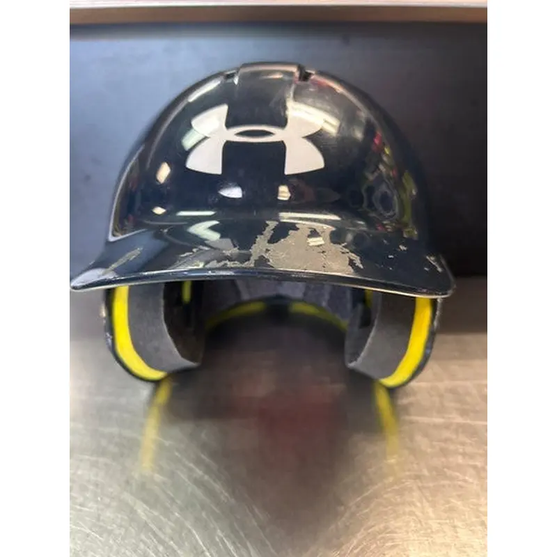 Used Under Armour UABH110MM USA Batting Helmet No Mask Navy Blue XS 11868-S000064446