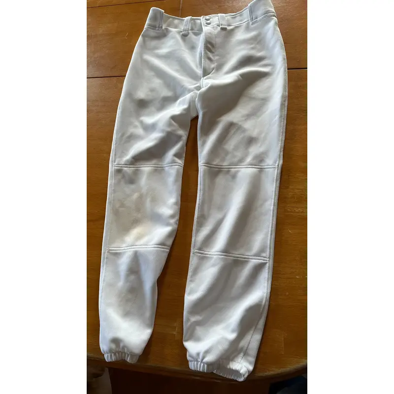 Mizuno performance white baseball pants youth XXXL