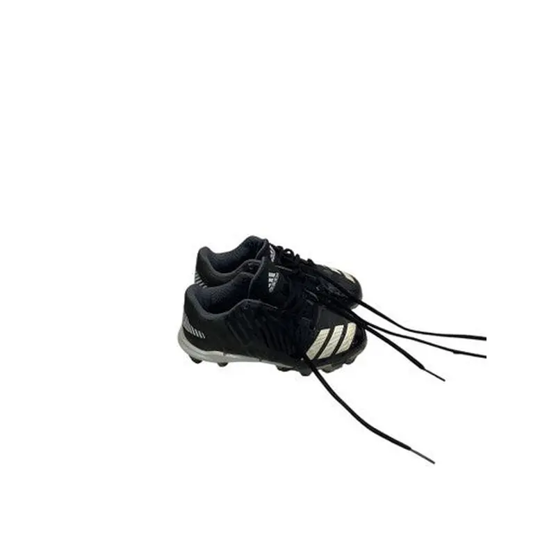 Used Adidas 3 BLACK STRIPE BB CLEATS BB/SB Cleats Black Youth 13.0 11347-S000253793