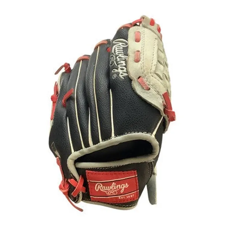 Used Rawlings MIKE TROUT MODEL BB/SB Glove RH Throw Grey 9 1/2" 11479-S000400615