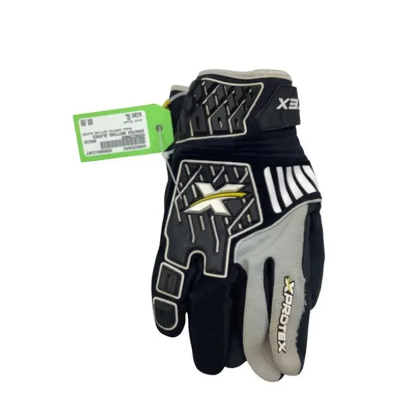 Used XPROTEX BATTING GLOVES BB/SB Batting Gloves Black XL 11347-S000252942