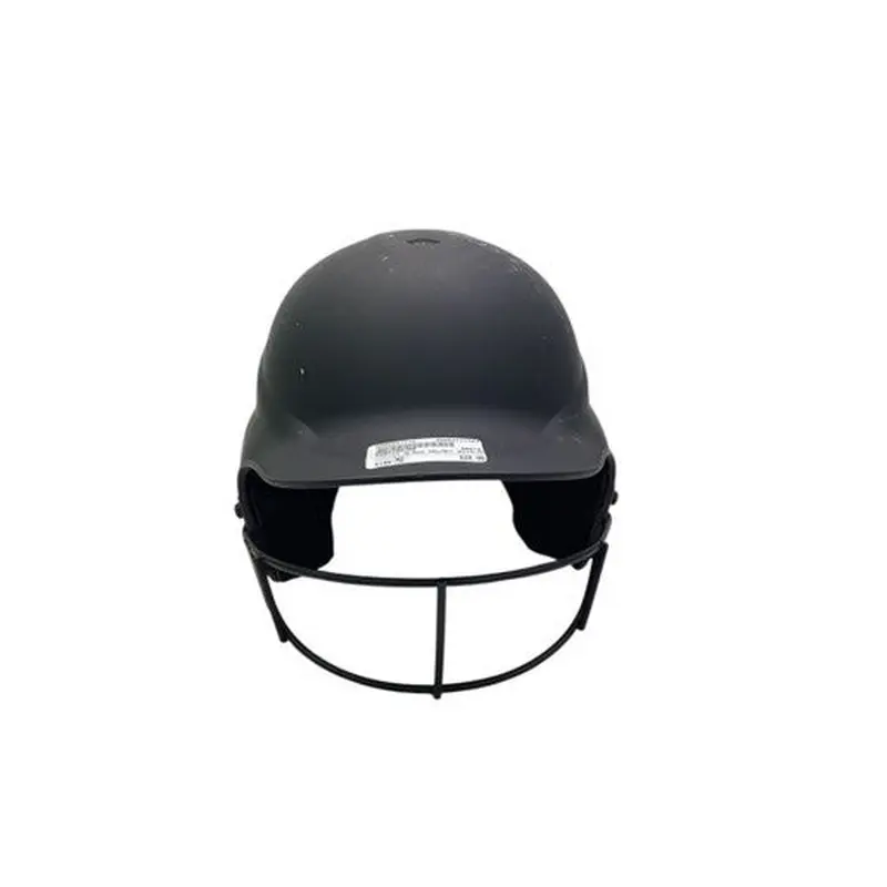 Used RIP-IT BLACK HELMET WITH MASK Batting Helmet w/Mask Black MD 11347-S000247715