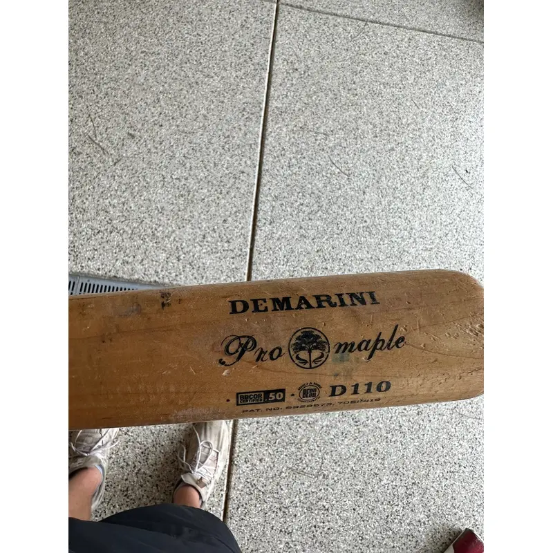 Used BBCOR Certified Wood Composite (-3) 28 oz 31" D110 Pro Maple Bat