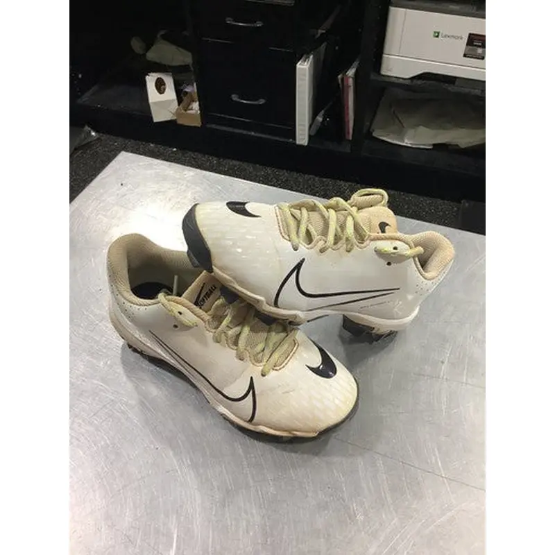 Used Nike HYPERDIAMOND 4 BB/SB Cleats White Junior 03.5 11347-S000253039