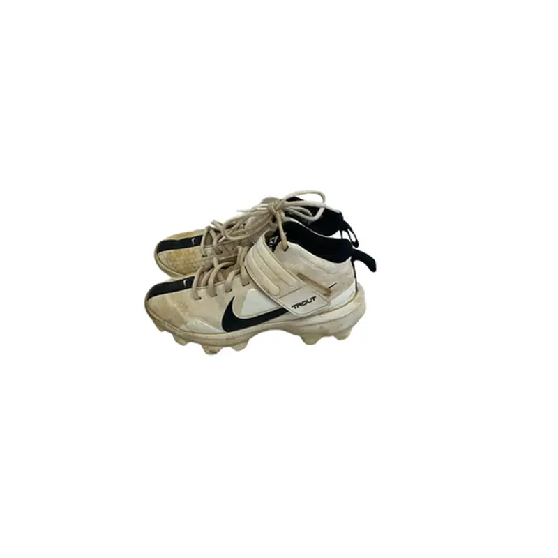 Used Nike TROUT BB/SB Cleats White Junior 01.5 11692-S000140266
