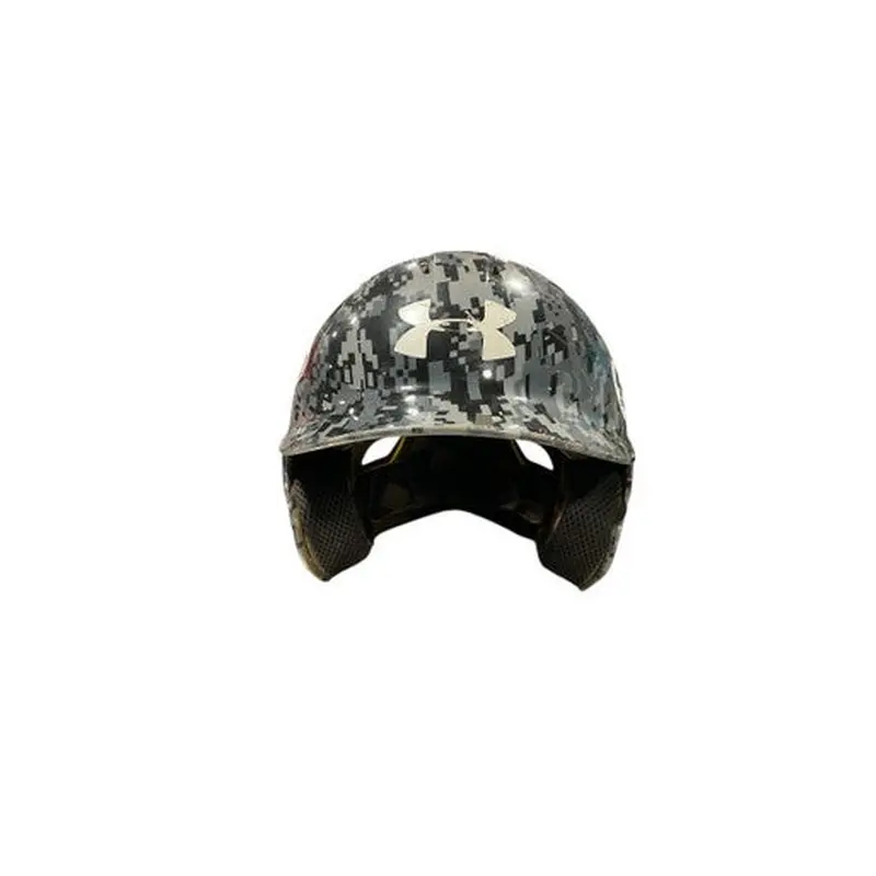 Used Under Armour DIGITAL CAMO Batting Helmet No Mask Grey SM 11834-S000039401