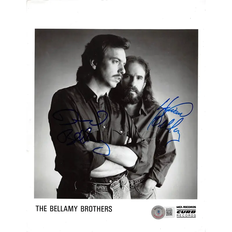 Howard Bellamy & David Bellamy Authentic Signed 8x10 Photo BAS #BL44749