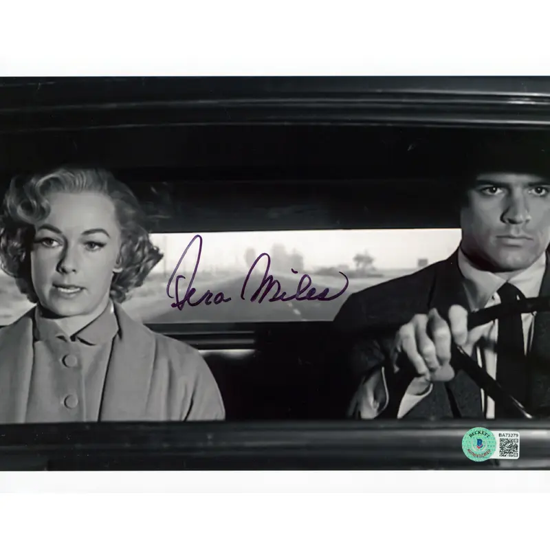 Vera Miles Psycho Authentic Signed 8x10 Photo Autographed BAS #BA73279
