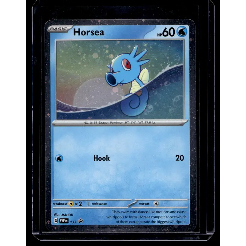 2023 Pokemon - Scarlet & Violet - Black Star Promos - Promos - Horsea #137