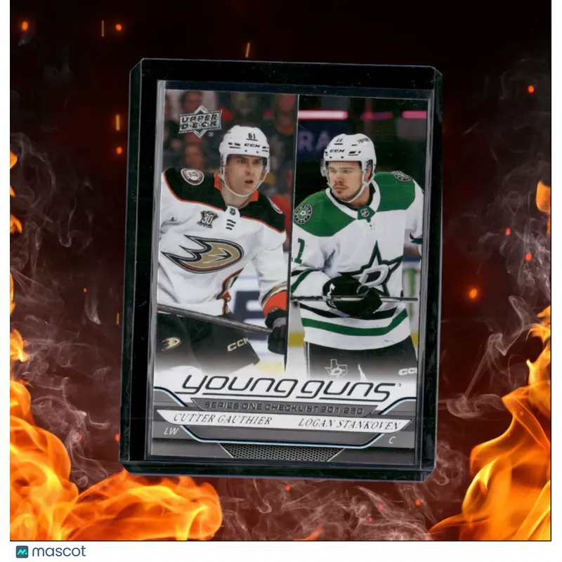 2024-25 Upper Deck Cutter Gauthier / Logan Stankoven Young Guns CL (A) Rookie