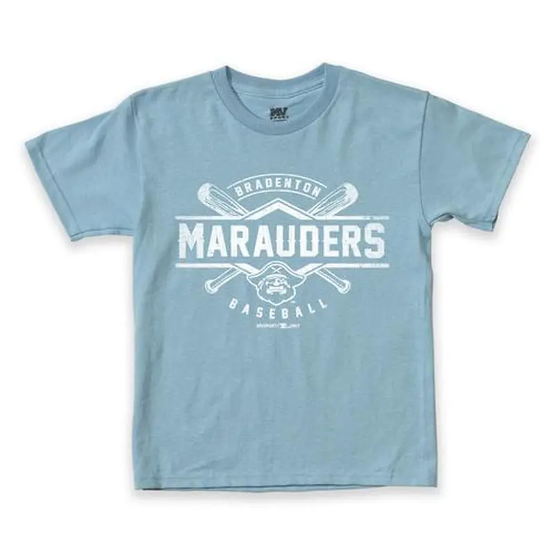 Bradenton Marauders MV Sport Blue Youth Cotton T-Shirt