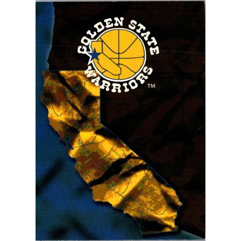 1996 SkyBox Premium NBA Pick-Up Game Sweepstakes Stickers Golden State Warriors #9