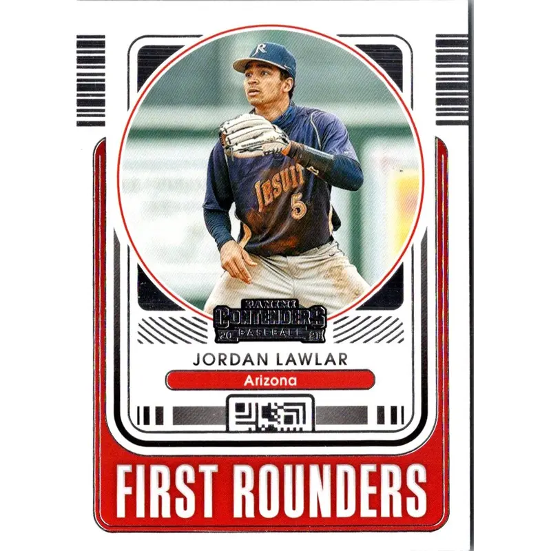 2021 Panini Contenders First Rounders Jordan Lawlar #FR-JO