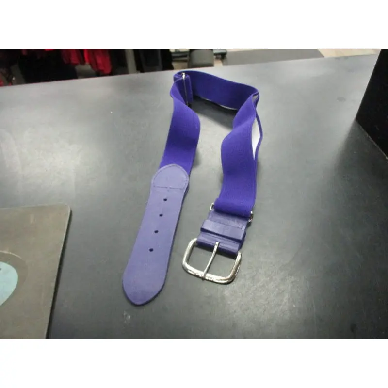 Used All Star Adult Purple Baseball Belt