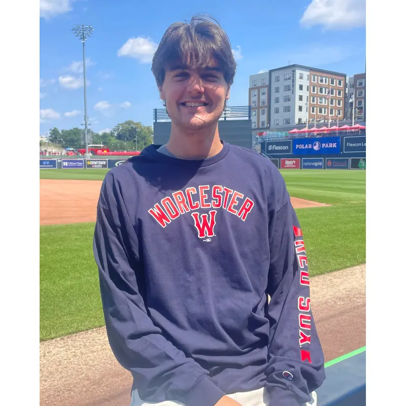 Worcester Red Sox Navy Jersey Long Sleeve Tee