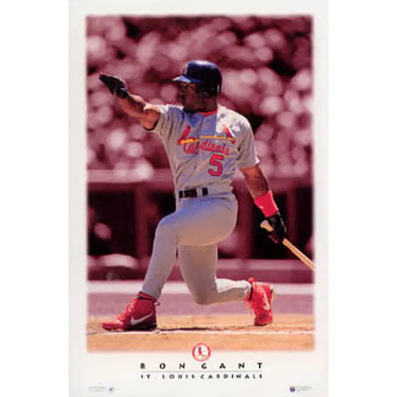 Ron Gant "Diamond Classic" St. Louis Cardinals Poster - Costacos Brothers 1996
