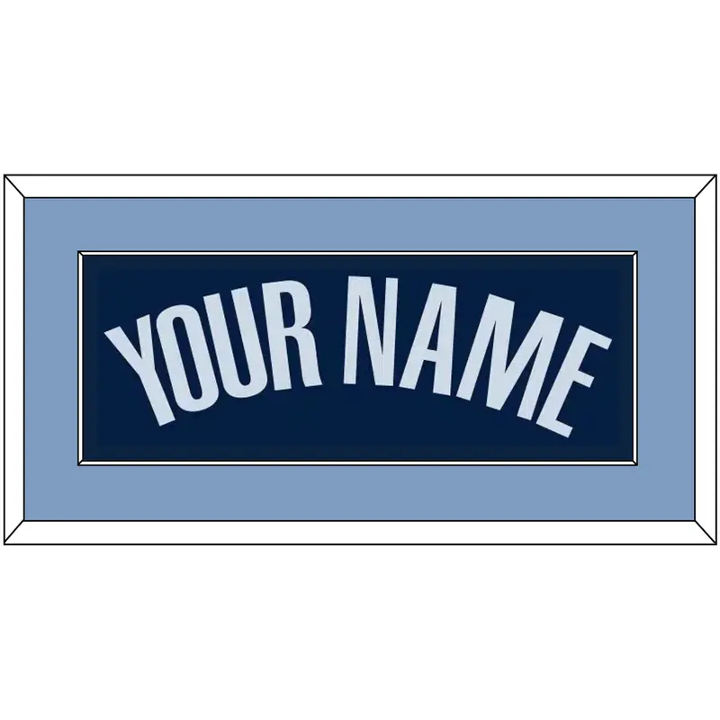 Memphis Name - Road Navy (2004-2010) - Single Mat 2