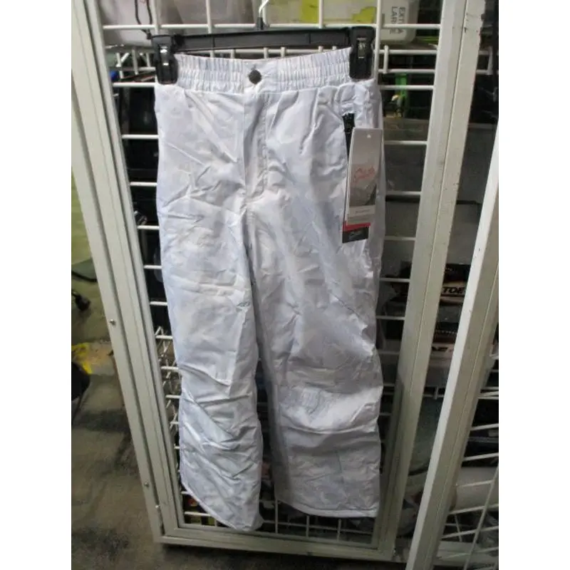 New Sportcaster Classic Snow Pants Youth Size Small (7/8) - White Camo