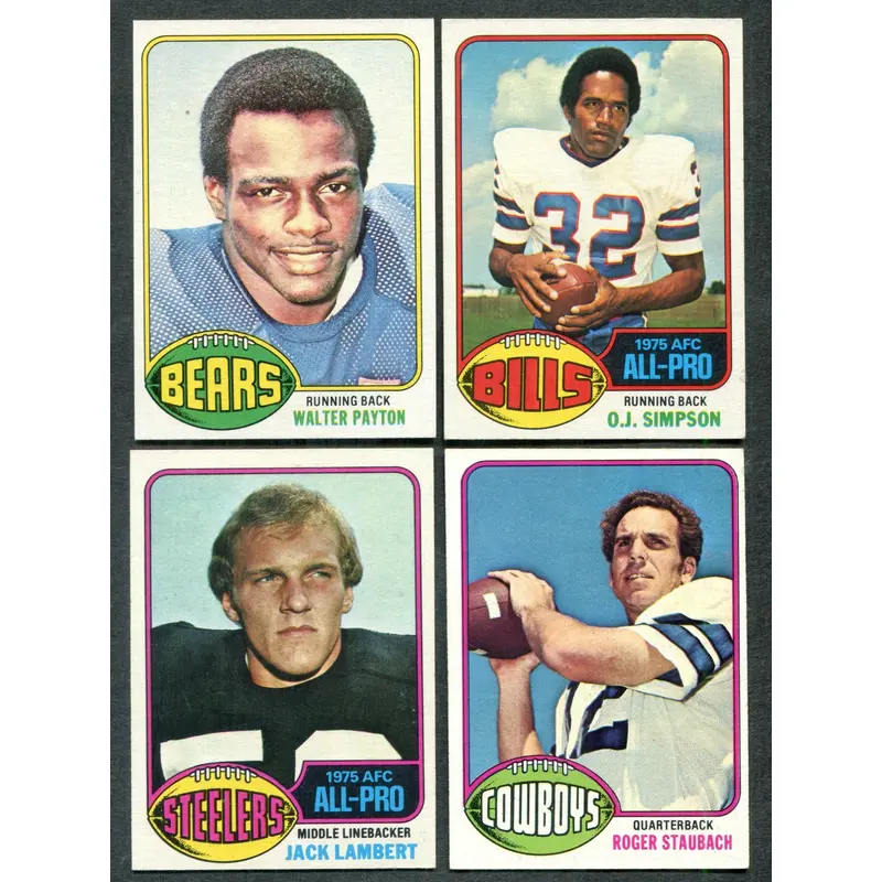 1976 Topps Football Complete Set EX EX/MT (528) (25-030)