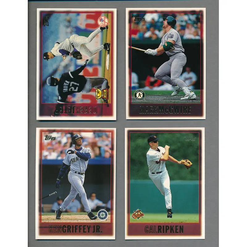 1997 Topps Baseball Complete Set (495)  NM/MT MT