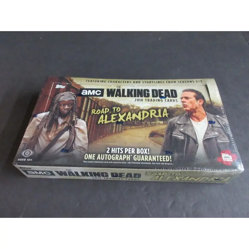 2018 Topps The Walking Dead Road To Alexandria Box (Hobby) (24/8)