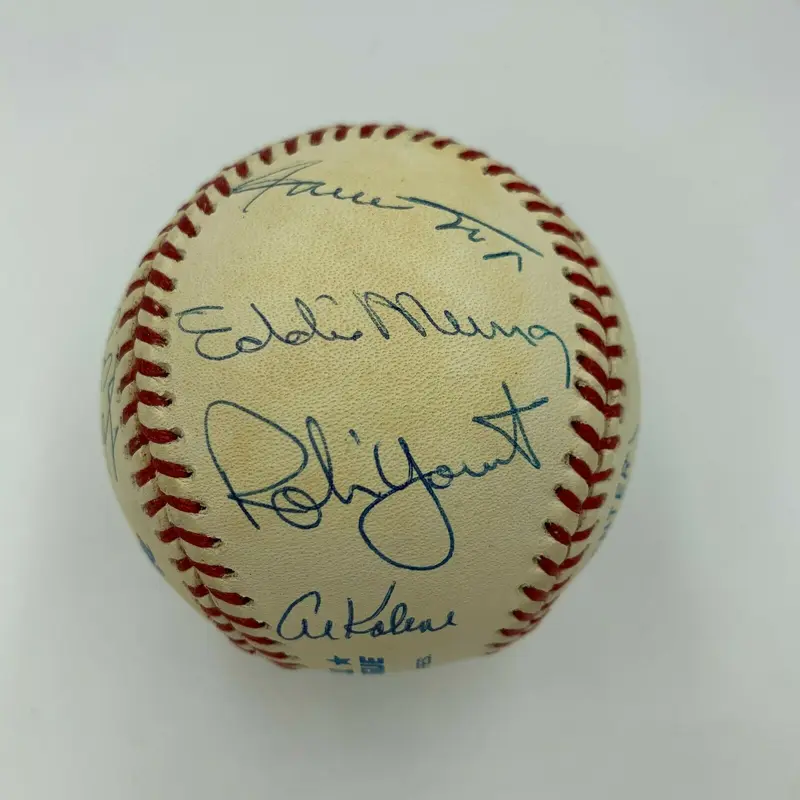 3,000 Hit Club Signed Baseball (12) Willie Mays Hank Aaron Stan Musial JSA COA