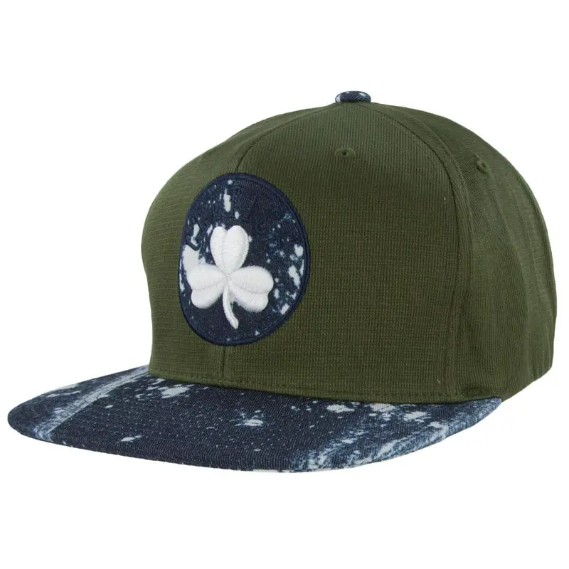 Boston Celtics - Stained Denim Mitchell & Ness Adjustable Baseball Cap