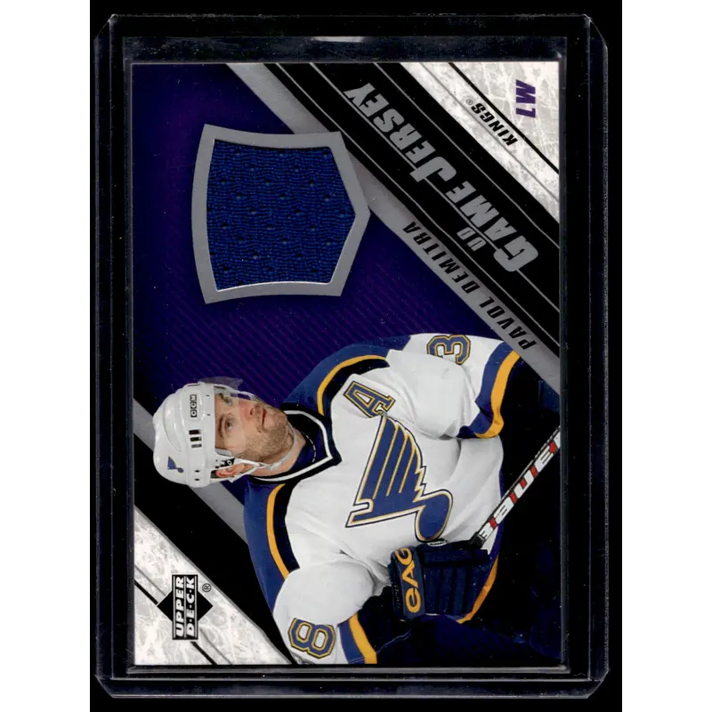 2005-06 Upper Deck - UD Game Jersey Series 1 - Pavol Demitra #J-PDe