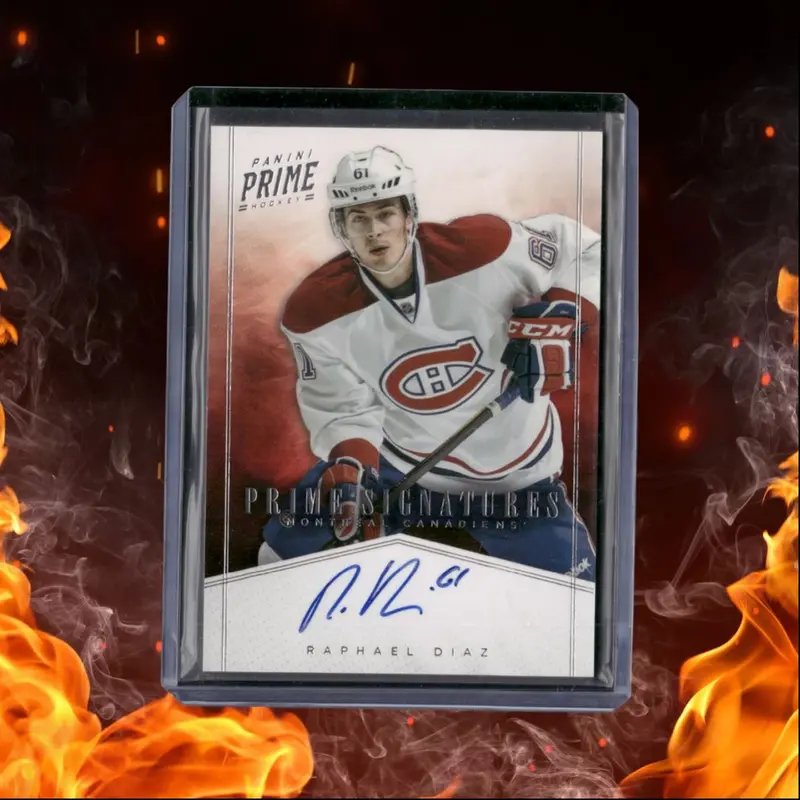 2011-12 Panini Prime Raphael Diaz Signatures Auto 05/99 #47