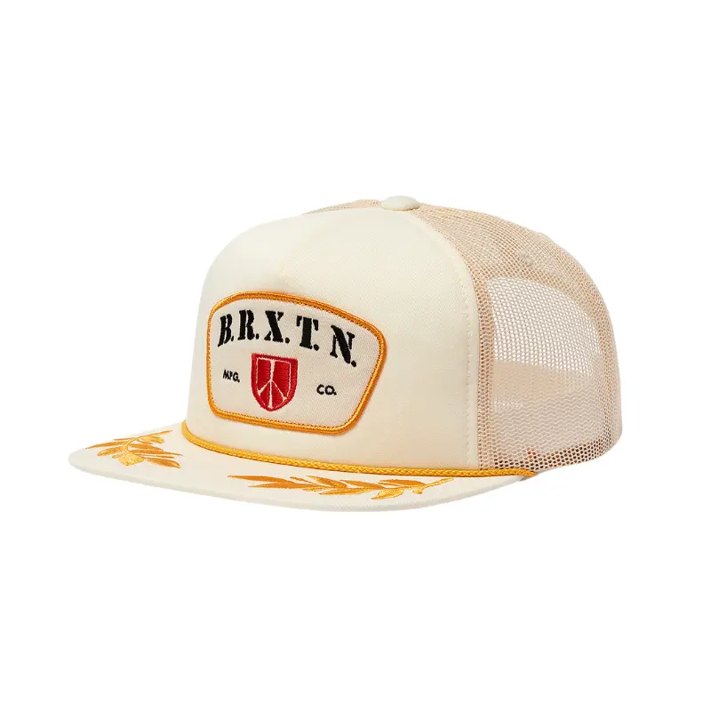 Peace Shield MP Trucker Cap - Off White