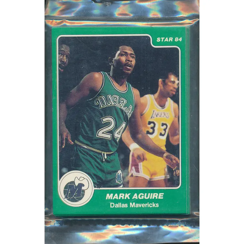 1984/85 Star Basketball Mavericks Complete Arena Bagged Set